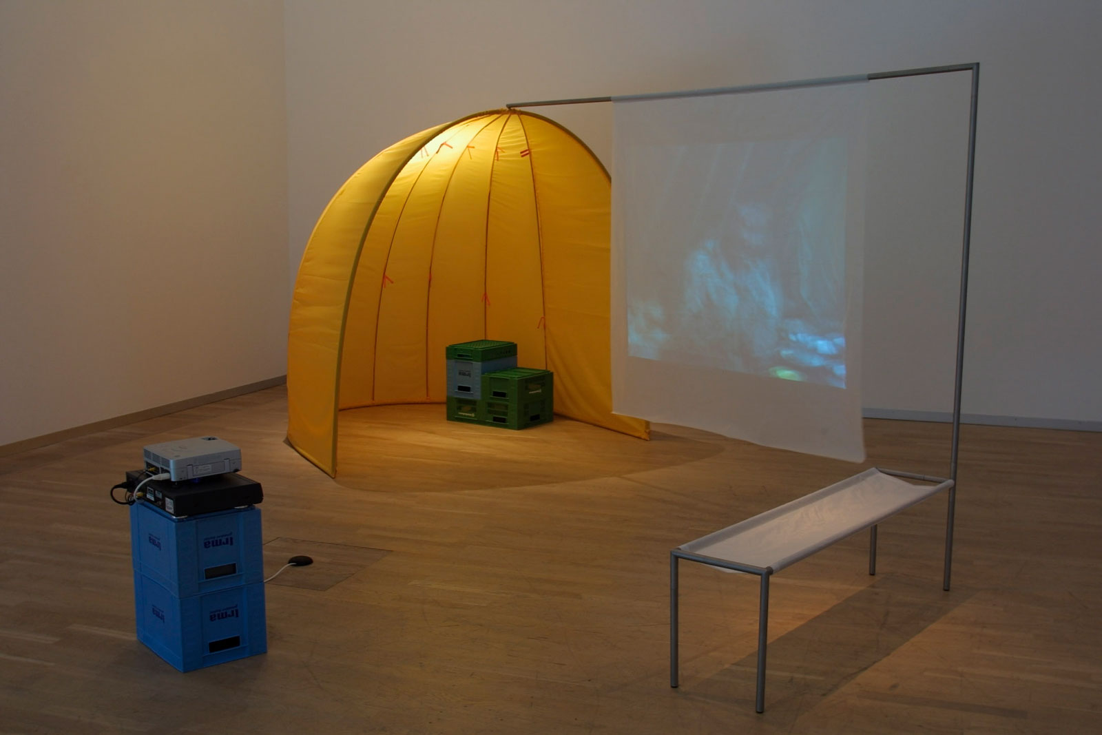 Installation View: Tent